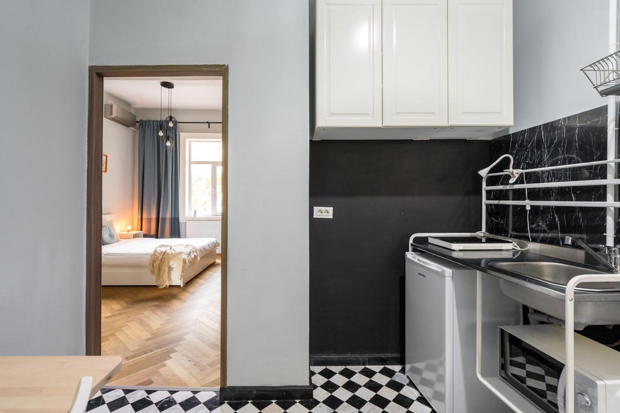 Chic Studio Near Bucharest'S Top Landmarks Buitenkant foto